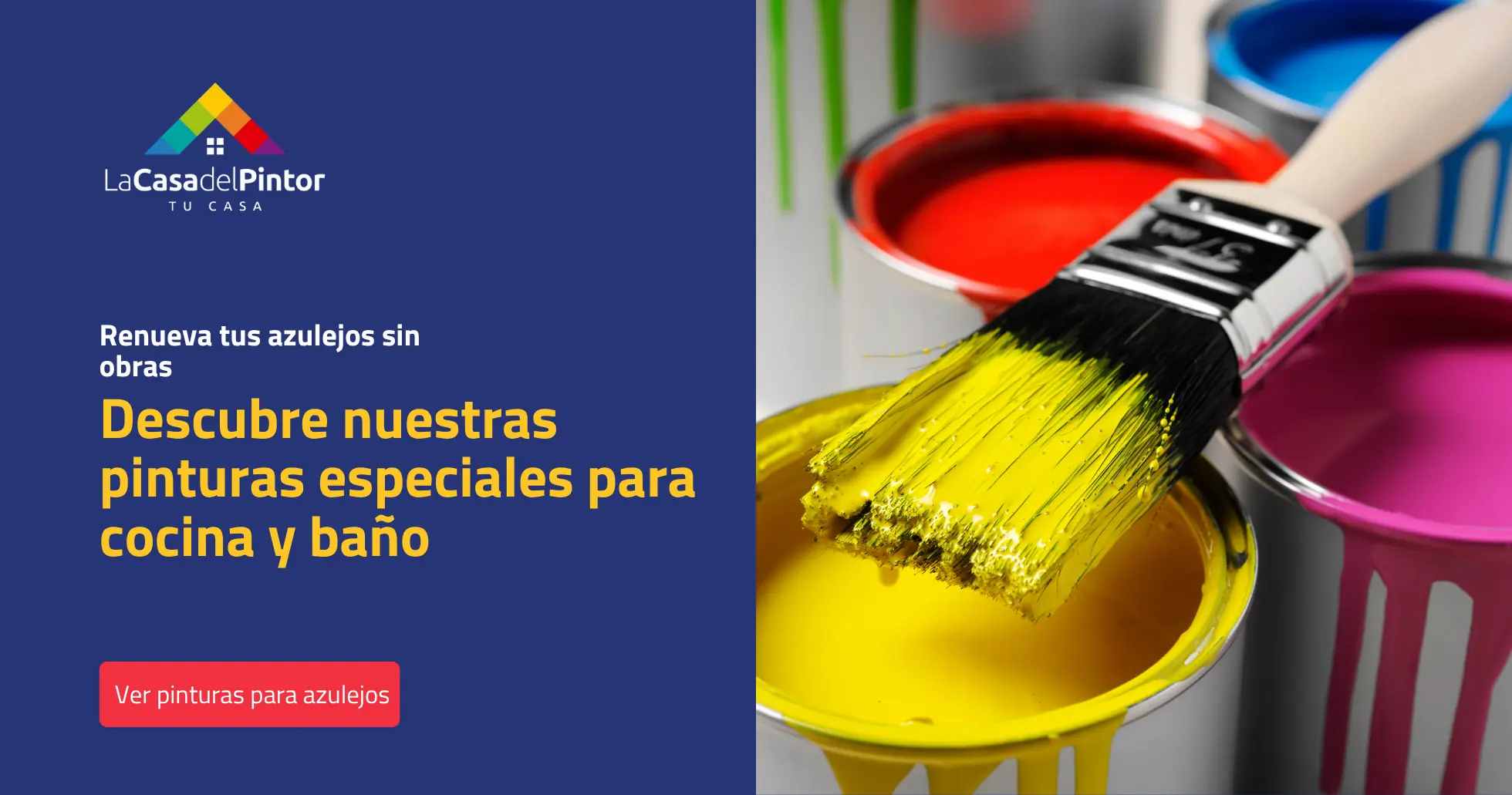Pinturas especiales para cocina y baño