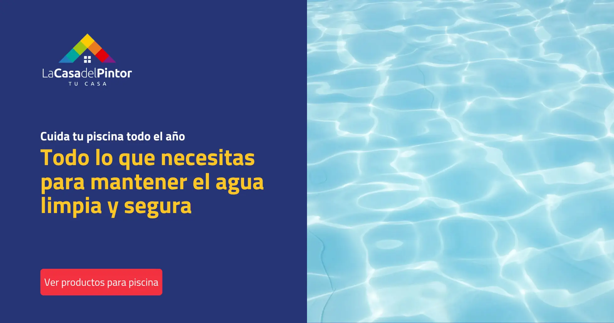 Compra productos para piscinas en La Casa del Pintor