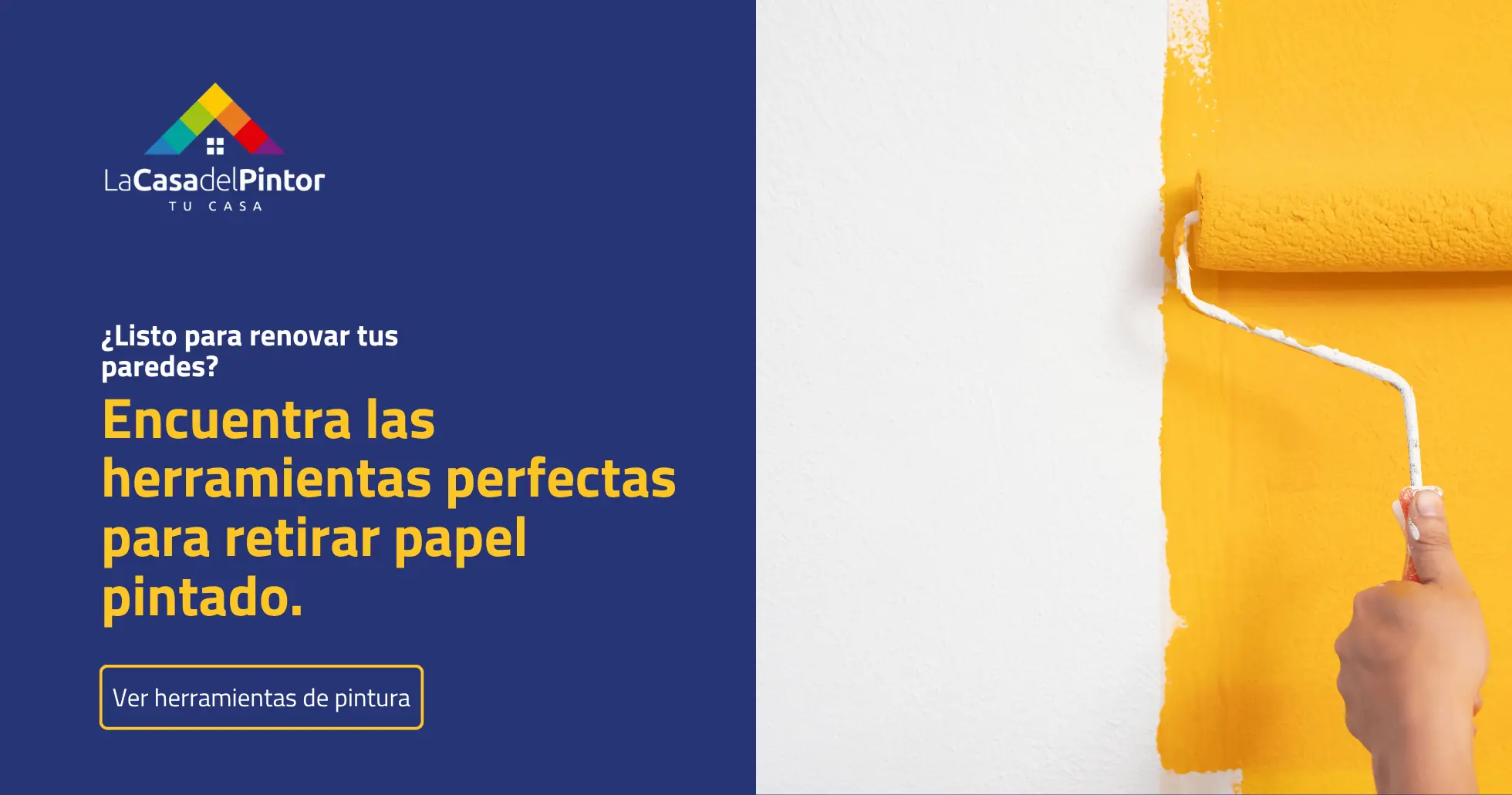 Retirar papel pintado de la pared