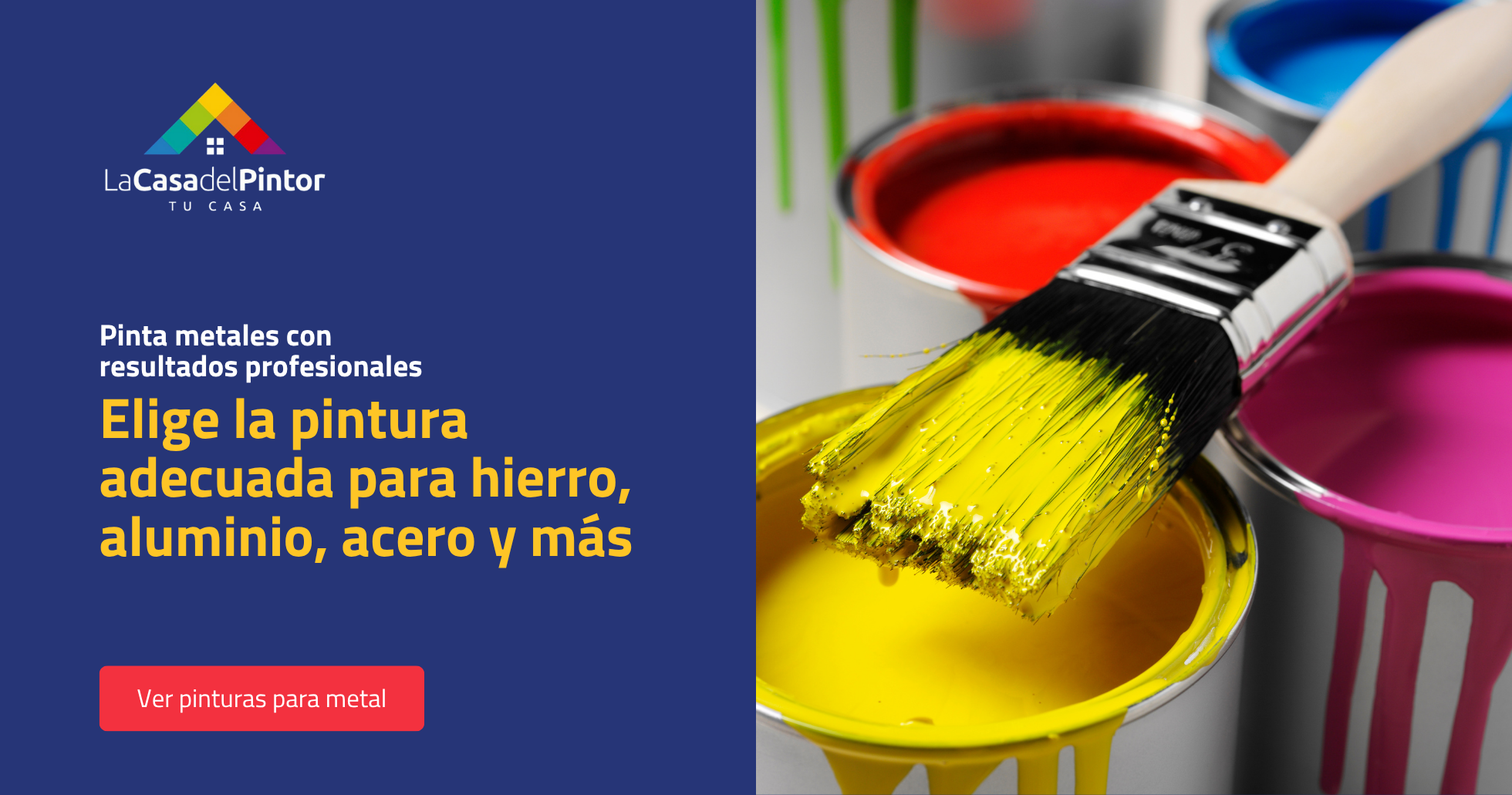 Compra pintura para metales