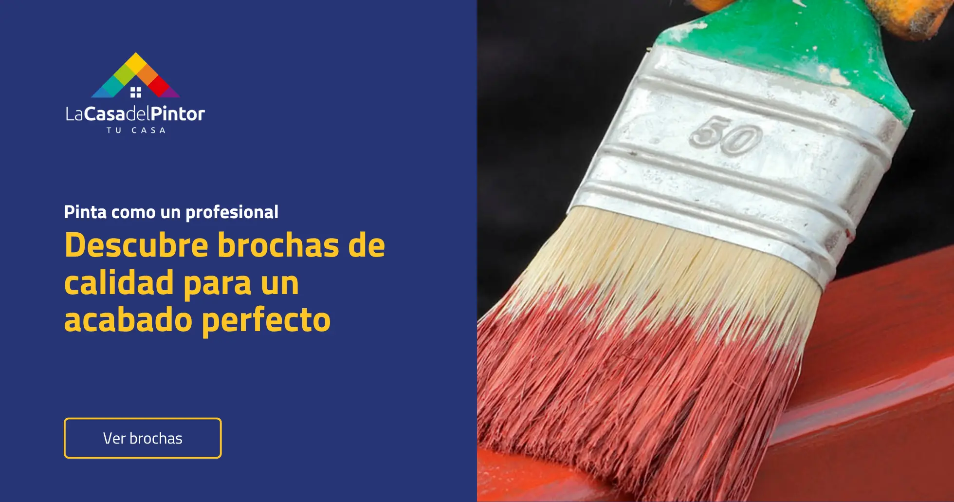 Comprar brochas en La Casa del Pintor